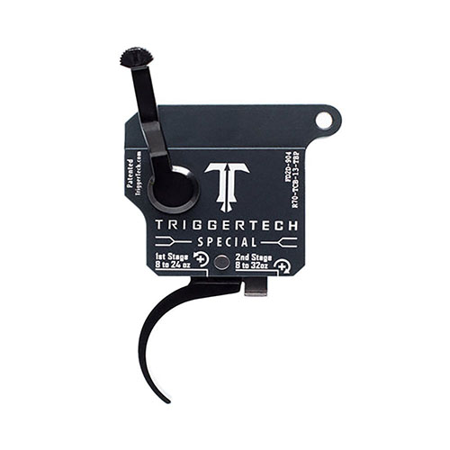 TRIGGERTECH REM700 Special Two-Stage tilbyr en null-kryp avtrekker, justerbar vekt, fire sikkerhetspunkter og en pålitelig design for optimale skyttere.