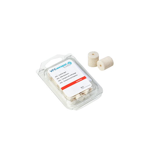VFG COMFORT barrel cleaner for Cal. 8.5mm er ideell for lett rengjøring, oljing og avoljning. Inneholder 50 stk for effektiv vedlikehold av løpet.