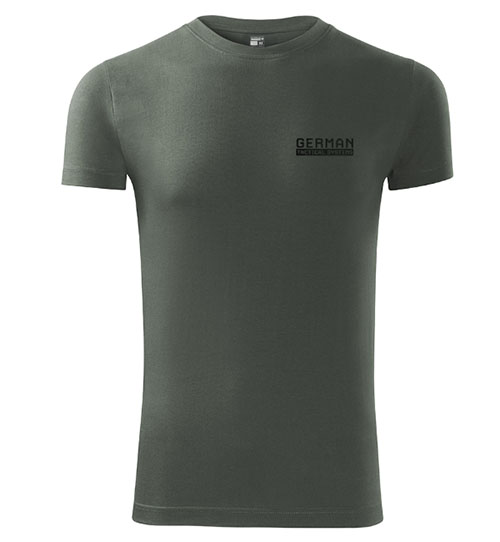 GTS Evolution T-Shirt: Laget av 100% bomull, slitesterk og komfortabel, med tysk design, perfekt for hverdagskrigere som trenger pålitelig bekledning.