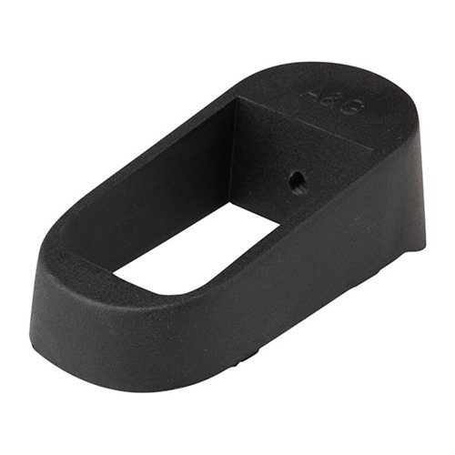 GRIP EXTENDER FOR GLOCK® gir deg muligheten til å bruke full-size magasiner i kompakte våpen, og øker skytekomforten med et bedre grep.