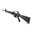 BROWNELLS M16A1 AR-15 FURNITURE SET - BLACK