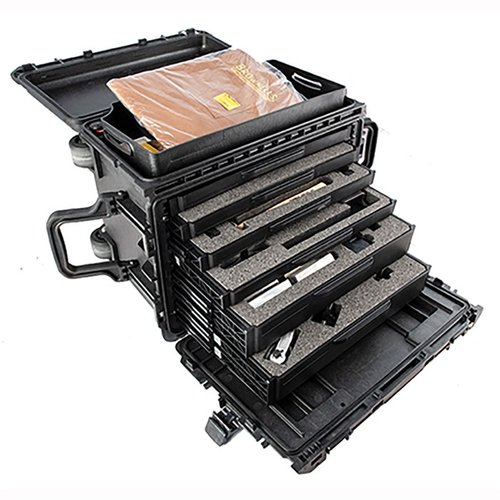 Brownells Gen II Armorer's Kit tilbyr et komplett verktøysett for AR-15, M16 og M4, i en robust Pelican-boks for effektiv vedlikehold og tilpasning.