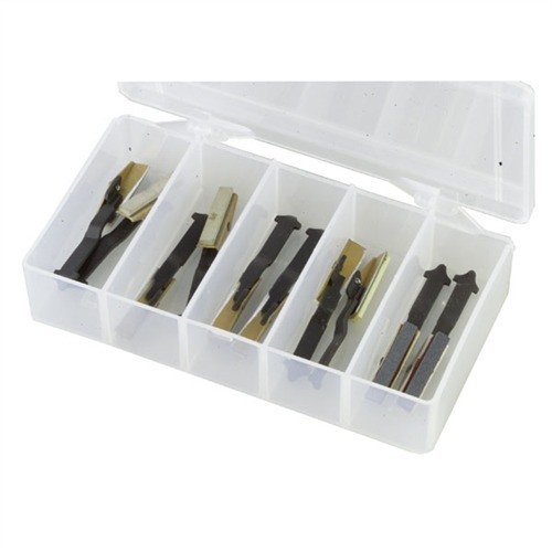 Få en som ny polish på haglebøren din med vårt komplette honingsteinsett fra Brownells, som inkluderer 5 forskjellige grits for effektiv og jevn polering.