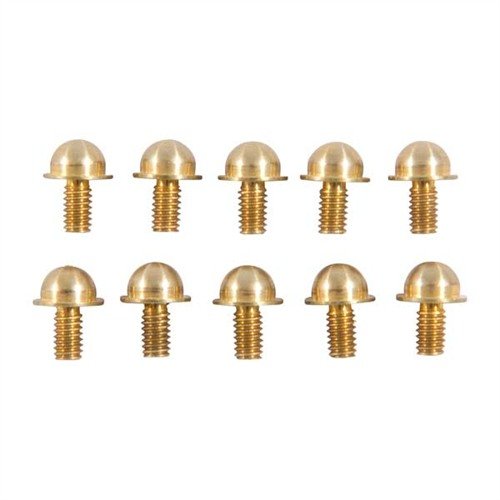 Brownells Shotgun Sight Kit "C" tilbyr enkel installasjon med skjermede skuldre, høy kvalitet og et stort utvalg av størrelser i messing og rustfritt stål.