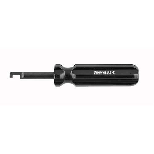 Brownells LCP® Slide Stop Pin Removal Tool gir rask og enkel demontering av Ruger® LCP® pistolene, laget av 1018 stål med svart oksid finish.