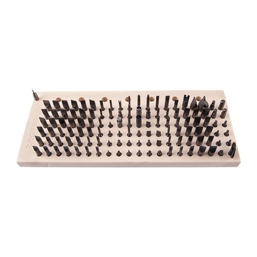 MAGNA-TIP® PROFESSIONAL SUPER SET har 120 bits av herdet stål, perfekt passform og et omfattende utvalg for profesjonelle gunsmiths og hobbyister.