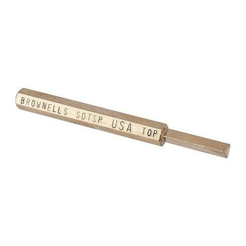 Brownells Small Dovetail Sight Punch er ideell for installasjon, fjerning og justering av små håndvåpen-sikter, med unike trekantede ansikter og solid konstruksjon.