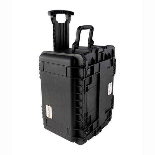 Brownells Armorer's Tool Chest er laget av nesten uknuselig polymer, har et aluminium rail slide system, og gir enkel tilgang med uttakbare skuffer og robust mobilitet.