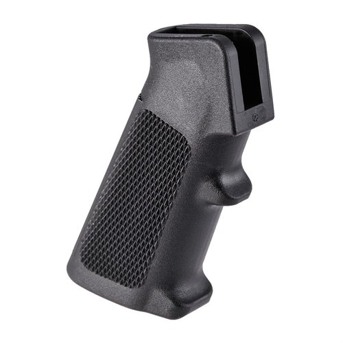 Brownells AR-15 A2 Pistol Grip er en standard for kvalitet og komfort i ditt neste byggeprosjekt. Skruer og skiver følger ikke med.