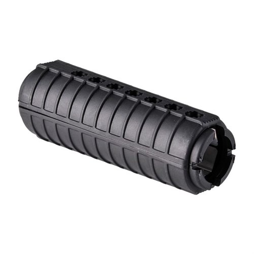 Brownells AR-15 Carbine Handguard er en drop-in, 2-delt håndguard med full heat shields, perfekt for karabinlengde gassystemer og har 7 hull på hver halvdel.