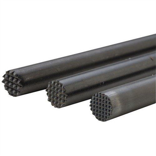 Lag en sklisikker overflate på stokken, forenden eller håndtaket raskt med 12 LPI stippling punch. Velg mellom grov, middels eller fin mønster.