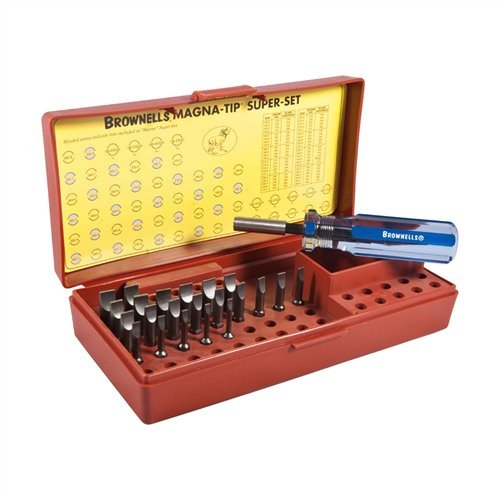MAGNA-TIP 22 BIT STARTER SET gir deg presise, TRUE hollow-ground bits for optimal kraftoverføring og perfekt tilpasning til varierte skruehull.