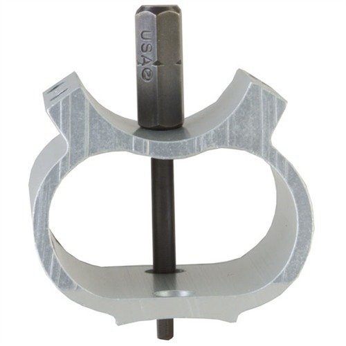 BROWNELLS MAGNA-TIP® SEE-THRU RING BITS gir enkel tilgang til monteringsskruer uten å fjerne kikkertsiktet, med presis passform og holdbar konstruksjon.