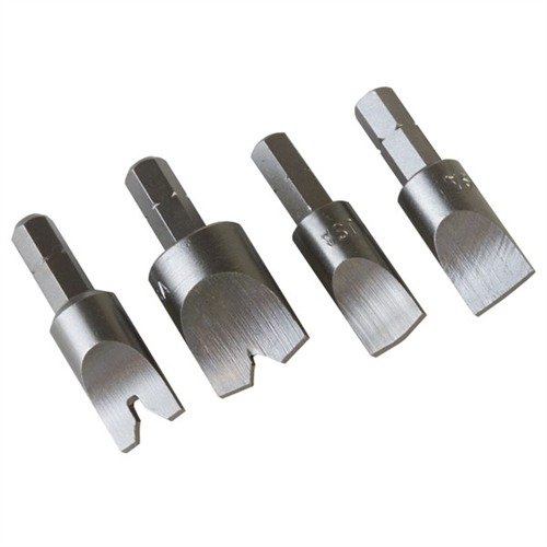 BROWNELLS MAGNA-TIP® Windage/Clamp Screw Bits gir en presis, sklisikker passform for skruer, laget av slitesterke materialer for trygg montering og justering.
