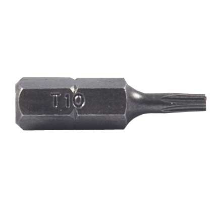 TORX® BITS T10 fra BROWNELLS er 2,5 cm lange med ¼