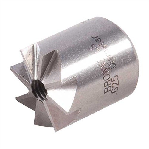 90° Chamfer Cutter fra Brownells gjør det enkelt å justere barrel/cylinder gap uten dreiebenk, og fjerner høyder på bakre barrelflate.