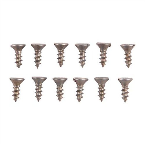 Perfekte skruer for bruning eller bluing av tre, uten plating å slipe av. Leveres i praktisk, klar boks. U.S.-produsert med 82° skulder for standard countersinks.