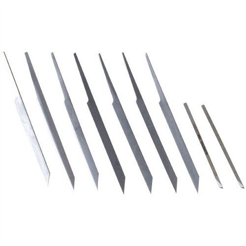 James Meek's Beginner's Kit inneholder 9 gravører, ideell for nybegynnere. Verktøyene dekker 90% av scrollarbeidet i gravering.