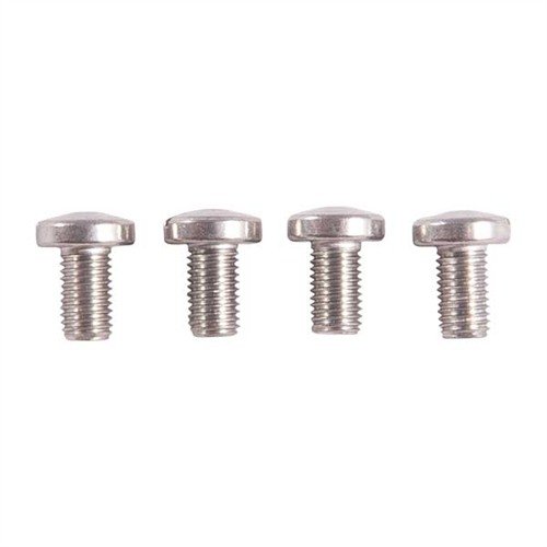1911 Standard Stock Screws er laget i henhold til fabrikkspesifikasjoner for enkel utskifting, tilgjengelig i både blued og rustfritt stål for perfekt tilpasning.