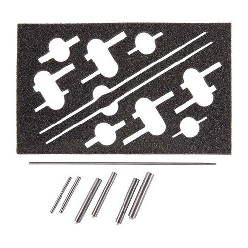 Revolver Range Rods fra Brownells sørger for perfekt justering mellom løpet og sylinderen, og er ideell for timing, nøyaktighetsjobber og profesjonelle inspeksjoner.