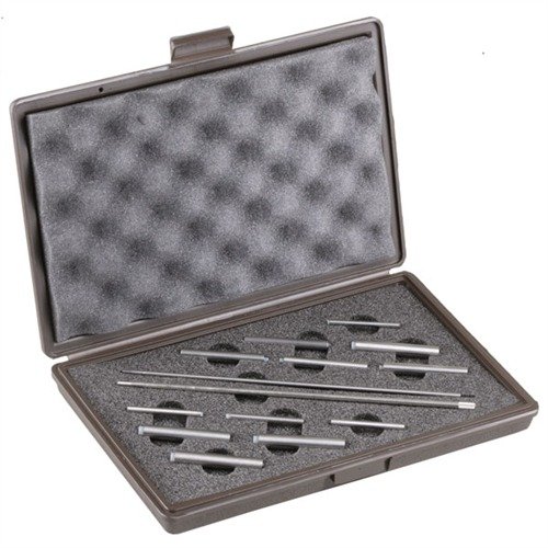 Revolver Range Rods fra Brownells sikrer perfekt justering av løpet og sylinderen, med utskiftbare hoder for nøyaktighet og profesjonell serviceinspeksjon.