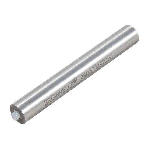Revolver Range Rods fra Brownells sikrer perfekt justering mellom løpet og sylinderen, ideell for presisjonsarbeid og profesjonell serviceinspeksjon.