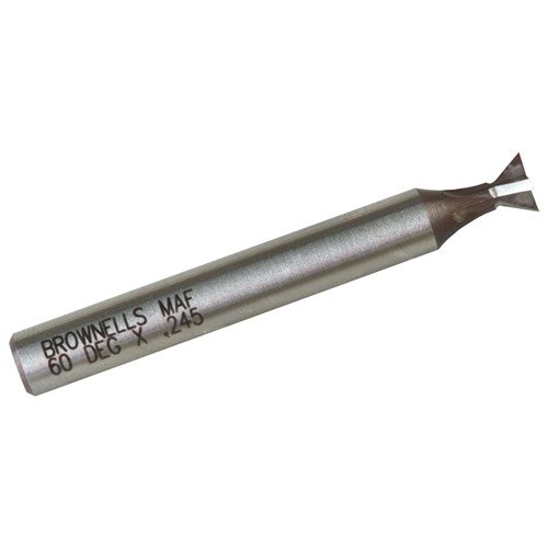 FRONT SIGHT INSERT CUTTER er perfekt for presise dovetail-kutt i front sikter, med en ¼