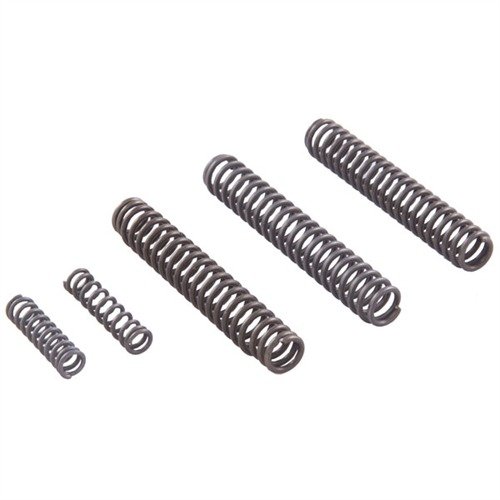 SRH-104 PRO-SPRING KIT gir deg reduserte kraftfjærer for hammer og avtrekker, som forbedrer ytelsen til din Ruger Super Redhawk.