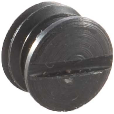 Praktisk plug screw kit med positive stop og standard skruer, perfekt for å fylle hull på blued og rustfrie stålvåpen, inkludert verktøy for enkel tilpasning.