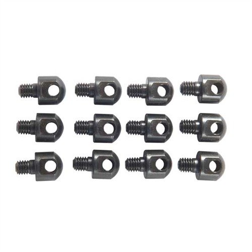 BROWNELLS SLING SWIVEL STUD KIT gir deg alt du trenger for å spare tid og penger, med 12 deler av 10-32 dome-top sling studs og tilbehør i en praktisk boks.