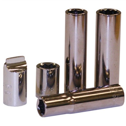 STOCK TAKEDOWN SET fra BROWNELLS gir deg verktøyene du trenger for å fjerne buttstock-bolter og action spring tube nuts uten å skade dem.
