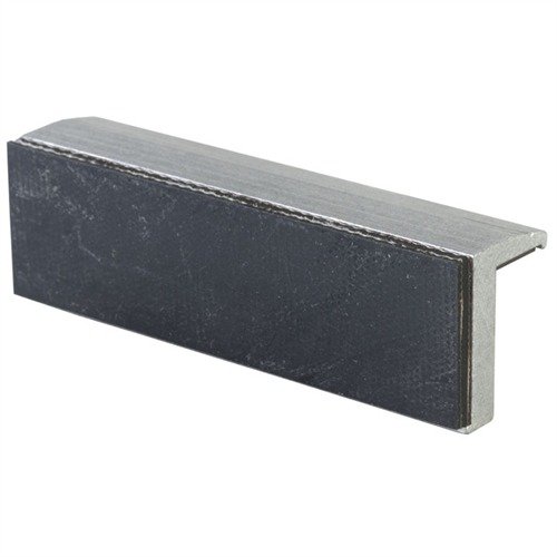 RUBBER-FACED VISE JAWS fra BROWNELLS beskytter delikate deler uten å skade dem, med slitesterk gummi og lett aluminium for enkel montering på benkvisser.