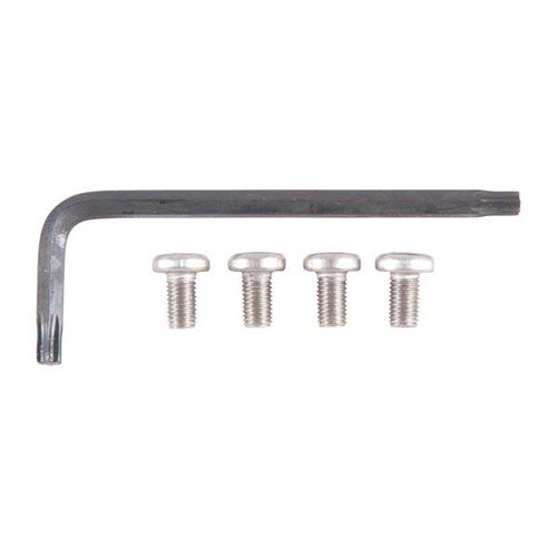 1911 TORX® HEAD GRIP SCREWS gir en unik tilpasset look og forhindrer riper på 1911 Auto rammer og grep. Passer perfekt til alle grip-paneler.