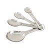BROWNELLS MEASURING SPOON SET, STAINLESS STEEL