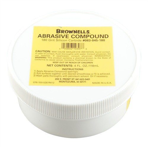SILICON CARBIDE ABRASIVE COMPOUND #180 GRIT er den beste slipesammensetningen for hardpassende stål, med langvarig smøring og skarpe partikler for effektiv kutting.