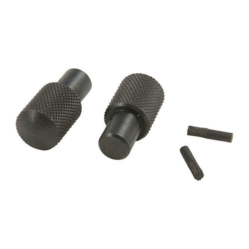 .22 Magazine Tube Follower & End Cap Kit inkluderer seks forskjellige follower-stiler og to kappe-stiler, passer til de fleste .22 våpen. Stål med blånerte kapsler.