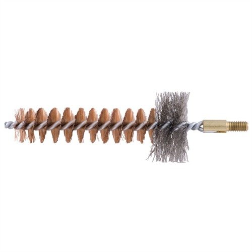 Originale Mil Spec Chamber Brushes for M16, AR-15 og AR-10 med robuste bronsebørster og rustfrie tufts for effektiv rengjøring av kammer og låseklør.