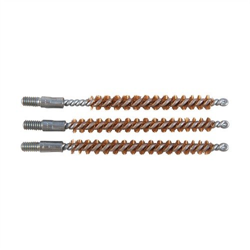 STANDARD LINE BRONZE BORE BRUSHES gir grundig rengjøring med holdbare phosphor bronze bust, laget for enkelhet og kostnadseffektivitet i pakker på 3.