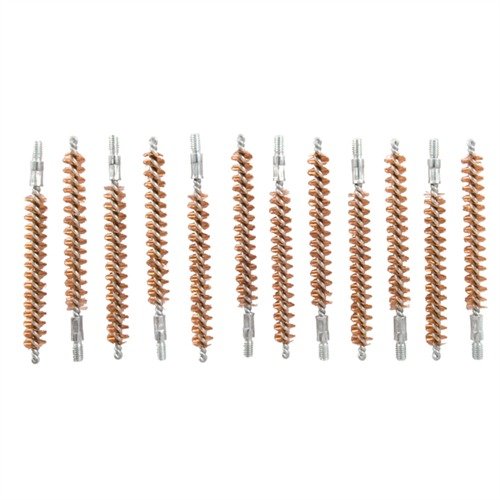 STANDARD LINE BRONZE BORE BRUSHES gir grundig rengjøring med slitesterke bronsebust, pakket i praktiske 12-pakk for kostnadseffektiv bruk.