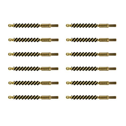 Oppdag STANDARD LINE NYLON BORE BRUSHES fra BROWNELLS! 🛠️ Høykvalitets nylonbørster for effektiv rengjøring av .17 kaliber pistoler.