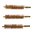 BROWNELLS 50 Caliber "Special Line" Brass Rifle Brush 3 Pack