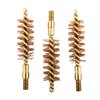 BROWNELLS 44/45 CAL "SPECIAL LINE"DOUBLE-TUFF BRASS PISTOL BRUSH 3PK