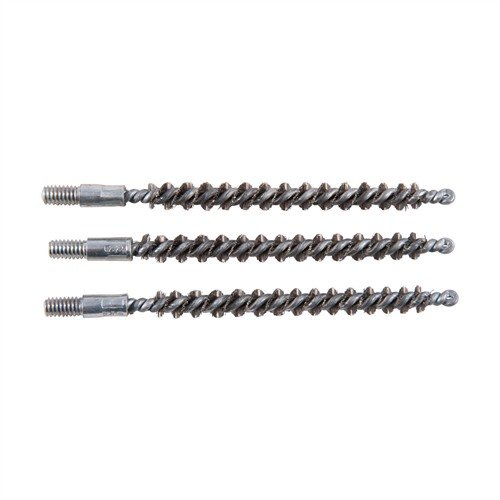 Oppdag STANDARD LINE STAINLESS STEEL BORE BRUSHES fra BROWNELLS! 🧽 Effektiv rengjøring for 22 kaliber rifler med høykvalitetsbørster.