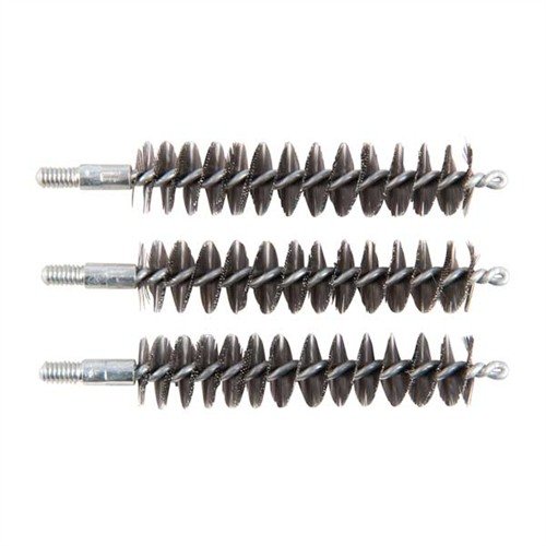 STANDARD LINE STAINLESS STEEL BORE BRUSHER gir effektiv rengjøring av sterkt tilsmussede løp med slitesterkt design, tilgjengelig i praktiske pakker.