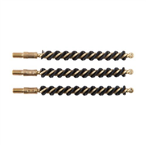 Effektiv HEAVY WEIGHT NYLON BORE BRUSH fra BROWNELLS for 243/25 kaliber. 🧼 Rask rengjøring uten riper, perfekt for rifler og hagler!