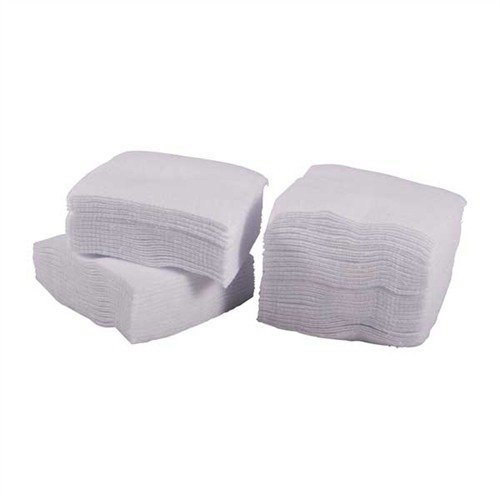 Velg dine favorittstørrelser av Brownells 100% bomull flanell rengjøringslapper i praktiske, gjenlukkbare poser - perfekt for jakt og skyting.