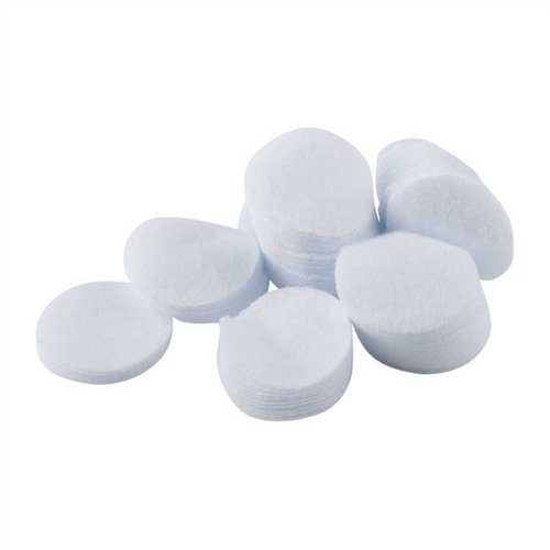 Oppdag 100% bomullsflanell renselapper 🧼 fra Brownells i praktiske poser med 100. Perfekt for jakt og skyting!