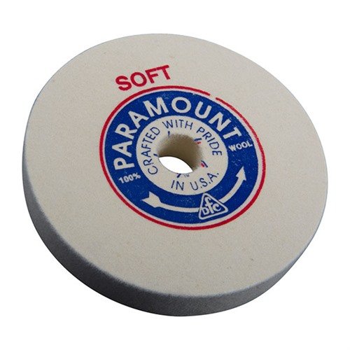 FELT POLISHING WHEELS gir en profesjonell finish med nøye utvalgte 1" brede filthjul, perfekt for alle poleringsbehov. Adapter følger med.