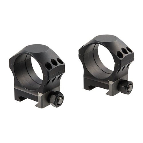 NIGHTFORCE ULTRALIGHT RINGS gir perfekt justering og nøyaktighet, laget av 7075-T6 aluminium med titanbolter for maksimal holdbarhet og beskyttelse av kikkertsiktet.