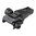 MAGPUL MBUS PRO REAR SIGHT FLIP UP ADJUSTABLE STEEL BLACK